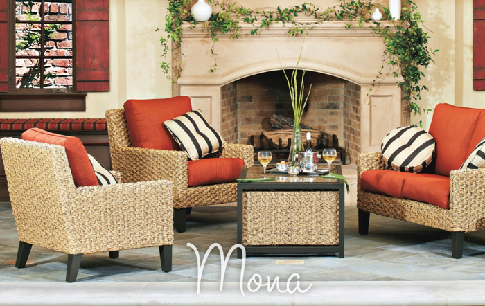  Mona All Weather Wicker Furniture Collection 